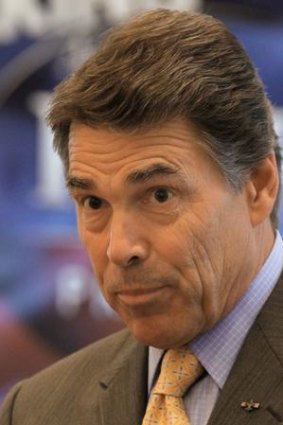 Two out of three ain't bad for Rick Perry.