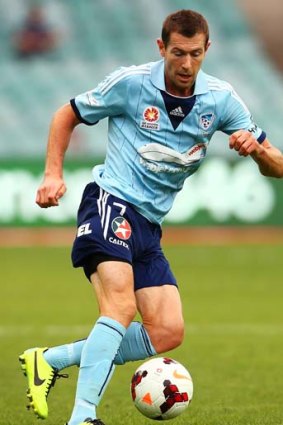 Brett Emerton has only started four games for Sydney FC.