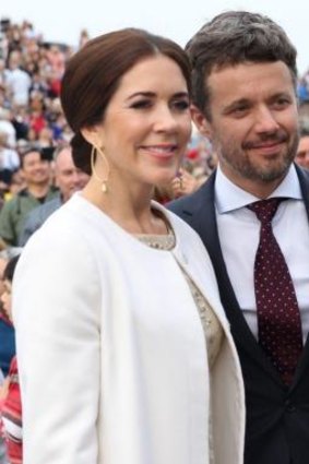 Princess Mary and Prince Frederik in Sydney in 2013.