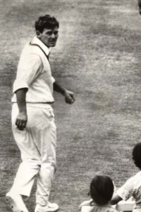 Haunted: Spin bowler John Watkins' humiliation was big news in The Age in 1973 but he is still willing to talk about it.
