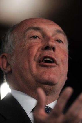 Warren Truss, leader of the National Party.