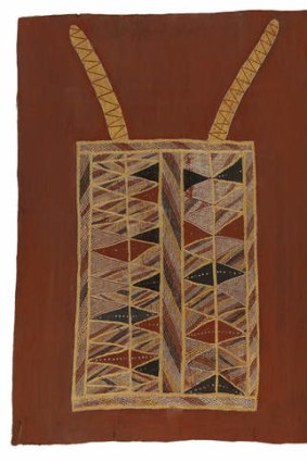 Exhibition: <i>Transformations: early bark paintings from Arnhem Land</i>.