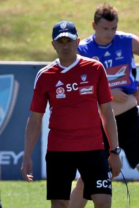 Stability &#8230; Steve Corica takes over training.
