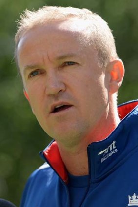 England coach Andy Flower.