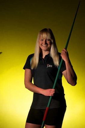 All class: Jess Gallagher has thrown herself into javelin.