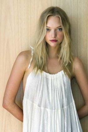 Mother-to-be: Supermodel Gemma Ward.