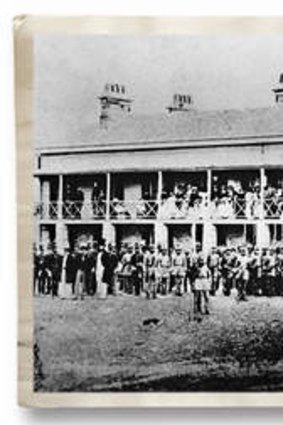 Manly's Steyne Hotel in 1861.