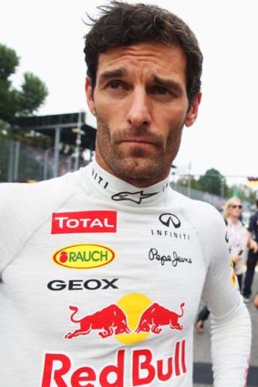 Australia's Mark Webber.