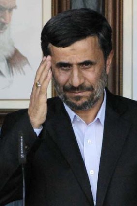 Iranian President Mahmoud Ahmadinejad.