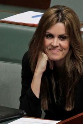 Peta Credlin, 40, Abbott's strong-willed chief of staff and Loughnane's wife, who infamously interjected in federal parliament from the adviser's box.