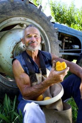 Orchardist Gary Godwill sells peaches to SPC and would be affected by its closure.