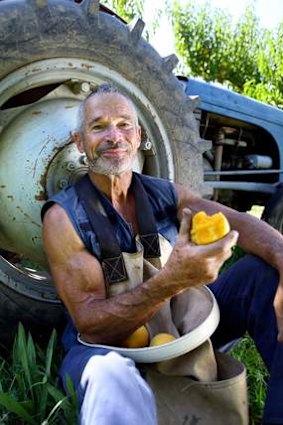 Orchardist Gary Godwill sells peaches to SPC and would be affected by its closure.