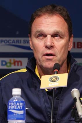 Socceroos coach Holger Osieck is unwilling to entertain questions about his future.