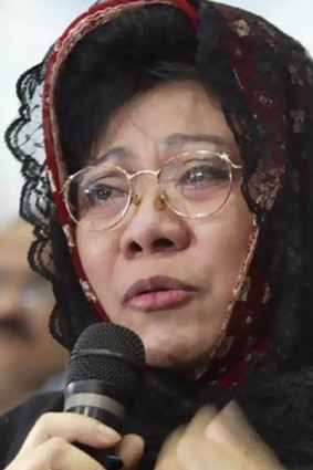With her younger brother Tommy Suharto's criminal record, attention is turning to Siti Hardiyati Rukmana, known as Tutut.