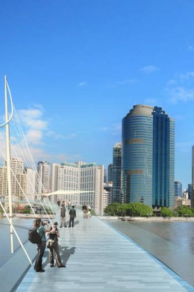 Proposed Kangaroo Point footbridge