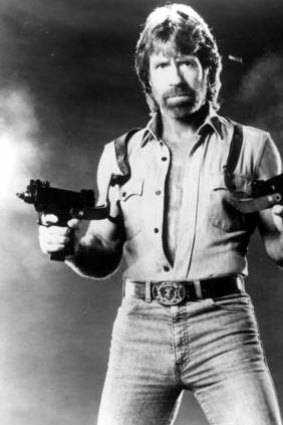 Chuck Norris in Invasion USA.