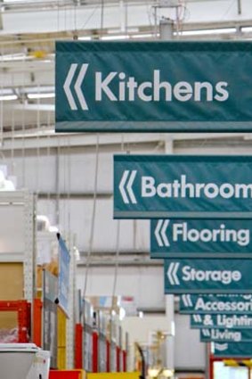 Bunnings, the Wesfarmers' hardware arm, is showing signs of stress.