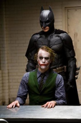 Popera: Heath Ledger's brilliantly alarming turn as The Joker elevates <i>The Dark Knight</i>.