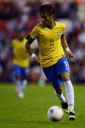 STAR PLAYER: Brazil's Neymar is a beacon of hope for his countrymen going into the World Cup. "He can carry Brazil on his back, if he’s on form," Fernando de Moraes, a Brazilian living in Australia, says. 
