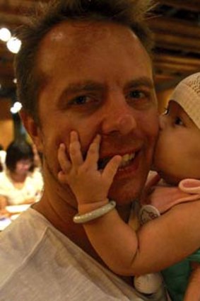 Survival was pure luck &#8230; Max Murphy with his daughter.