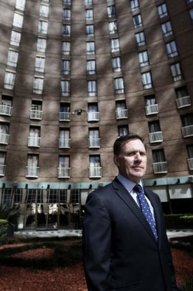 "Our Sydney CBD hotels were all close to 100 per cent capacity": Simon McGrath.