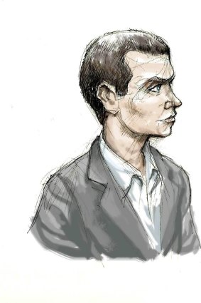 An artist impression of Matthew Graham.