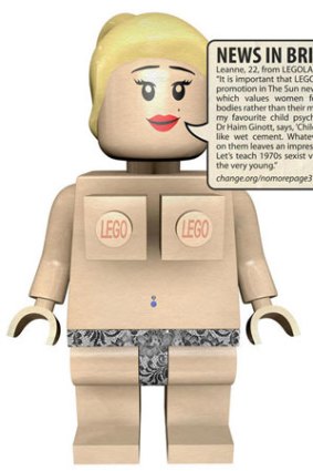 Members of No More Page 3 hope more advertisers will follow Lego's example.