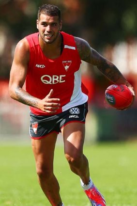 Lance Franklin will wear No.23 for the Swans next year.