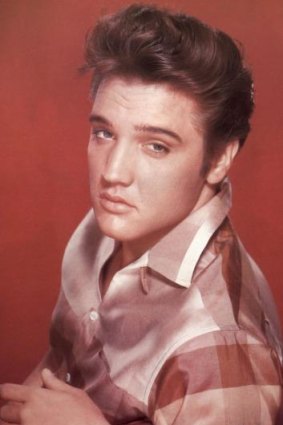 'Multifaceted personality': A young Elvis Presley.