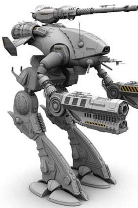 A BattleTech Marauder II.