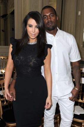To celebrate their nuptials in May: Kim Kardashian and Kanye West.