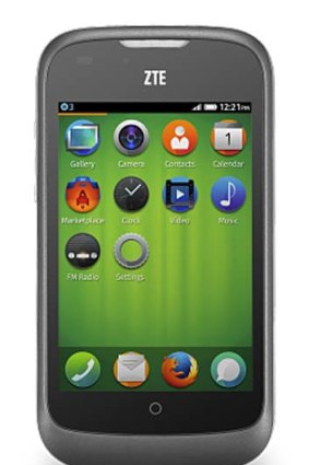 The ZTE Open is the first smartphone to rely entirely on web-based technology.