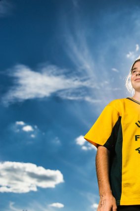 Making a difference: Claire Falls, 12, has played a major role in helping the Pararoos.