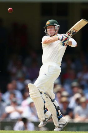 Game-changer: Brad Haddin wrestled back control of the fifth Ashes Test for Australia.