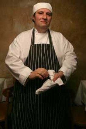Michael Darmanin at Cafe Di Stasio in 2005.