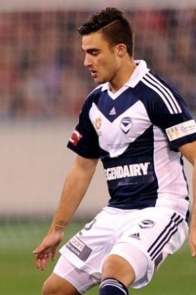 Melbourne Victory striker Jesse Makarounas.
