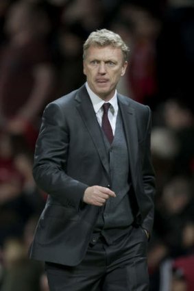 Manchester United's manager David Moyes.