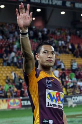 Wouldn't it be great to see Izzy Folau back in a rugby league jersey?