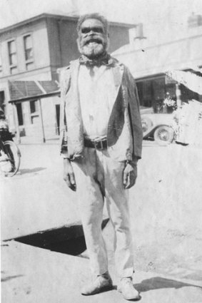 This photograph of Mulga Fred was probably taken in Hamilton around 1940.