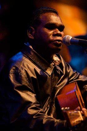 Indigenous musician Gurrumul.