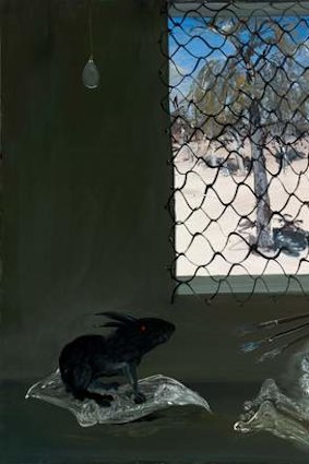 Arthur Boyd: <i>Interior with Black Rabbit</i>.