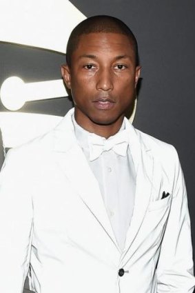 Pharrell Williams says he wrote the hit song on his own.