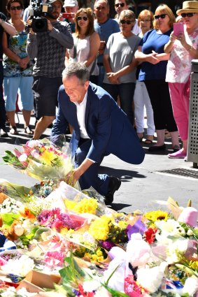 Opposition Leader Bill Shorten remembers the victims.