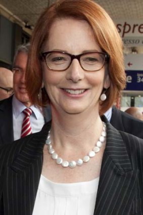 Top secret ... Julia Gillard.