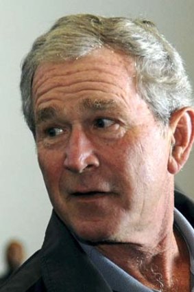 Self-portraits ... George W. Bush.
