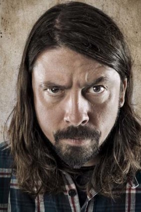 One of Kane Hibberd's photos of Dave Grohl.