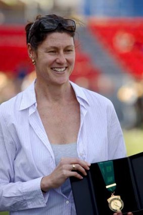 Matildas legend Cheryl Salisbury, named Australia's greatest female player.