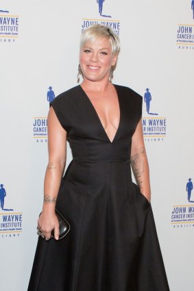 "I felt very pretty. In fact, I feel beautiful": P!nk's black dress at the benefit was not loved by all.