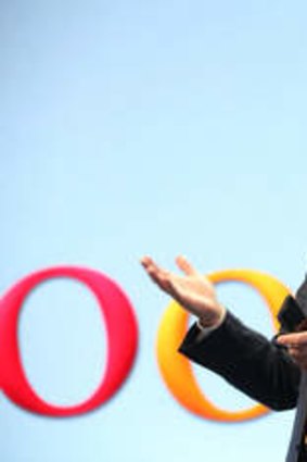 Google executive chairman Eric Schmidt.