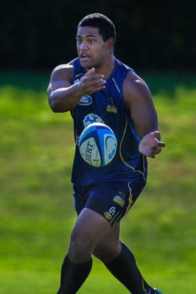 Scott Sio during Brumbies training on Monday.